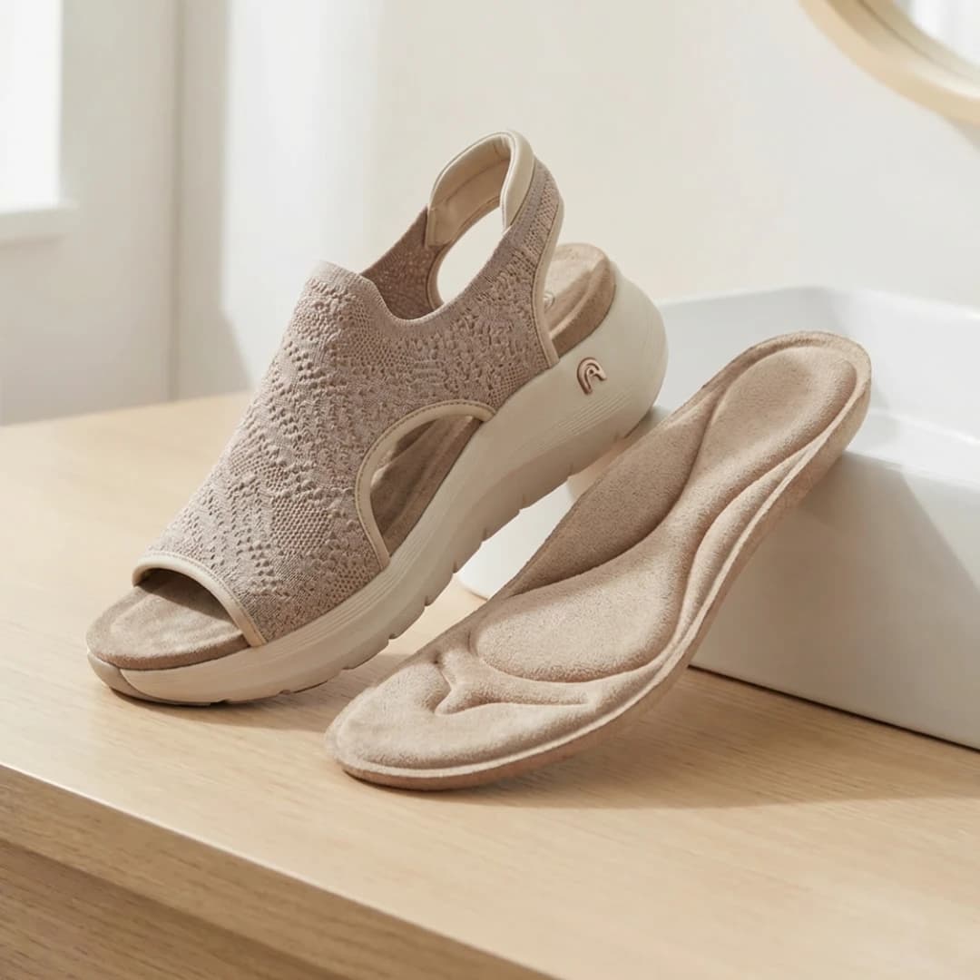 Soletta Memory Foam che prende la forma del piede